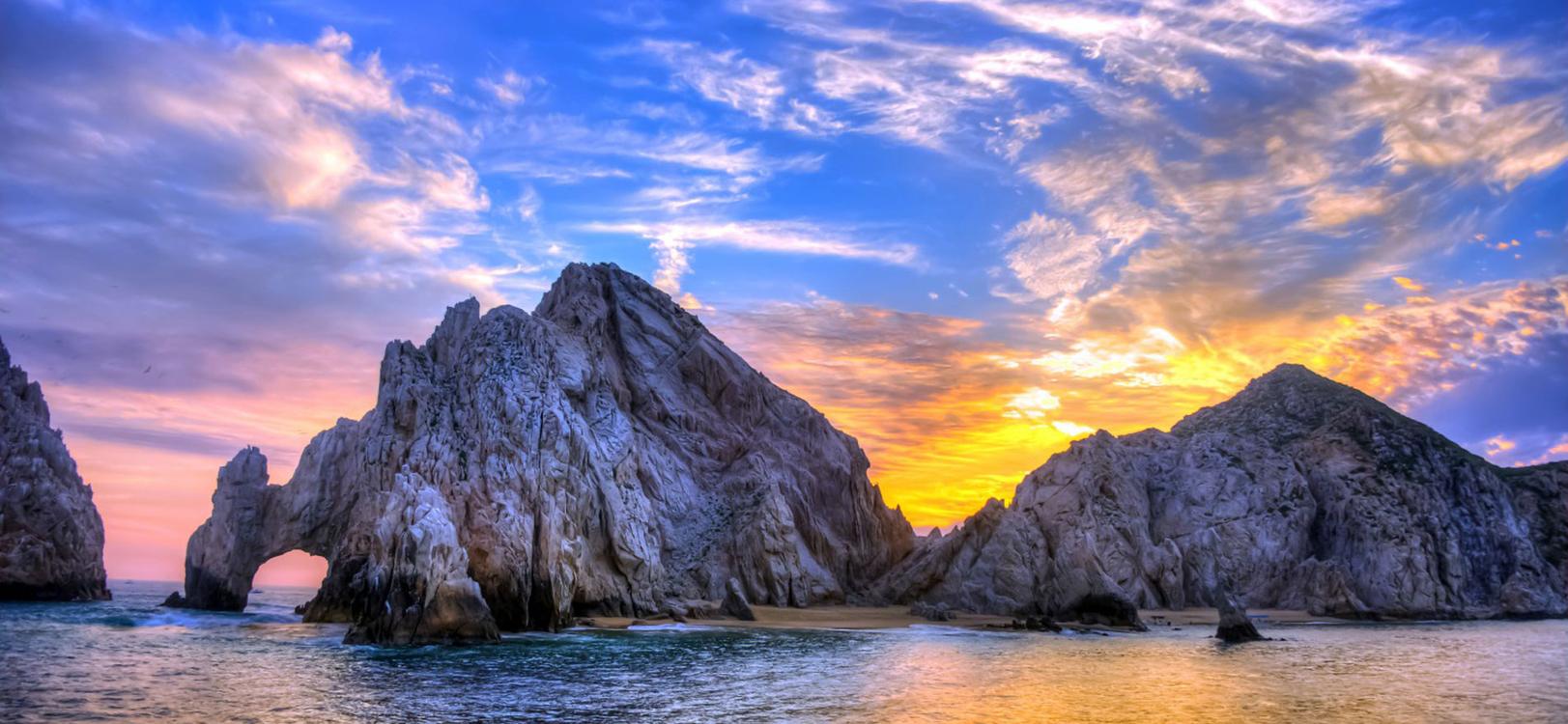 sunset near Cabo